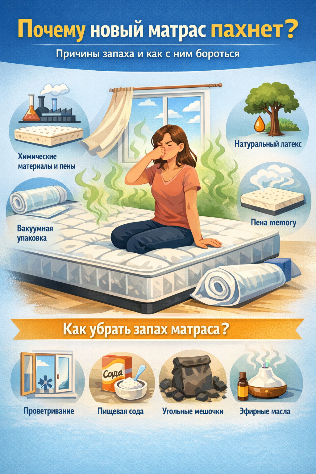 почему матрас пахнет почему матрас пахнет